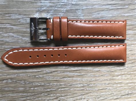 breitling leather strap watch|breitling genuine leather strap.